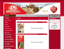 Tablet Screenshot of meradog.hu
