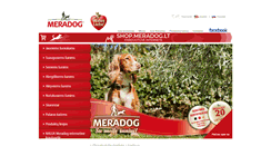 Desktop Screenshot of meradog.lt