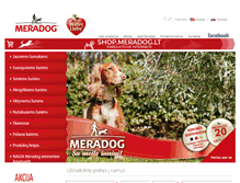 Tablet Screenshot of meradog.lt