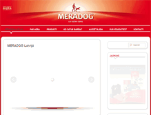 Tablet Screenshot of meradog.lv